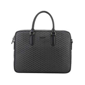Pourchet Madison Briefcase - Heren - Laptoptassen - Zwart - ONE Size - Leer - Tassen