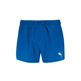 Puma Badeshorts PUMA PUMA SWIM MEN SHORT SHORTS 1P, Herren, Gr. XXL, N-Gr, blau (vivid blau), Web, Obermaterial: 100% Polyester, Badehosen Badeshorts, mit 