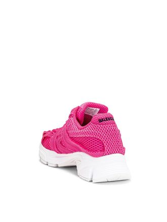 Balenciaga Womens Phantom Logo Sneakers Pink Shoes >