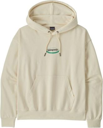 Patagonia 95 Oval Logo Daily Hoody Hoodie f&uuml;r Damen | beige