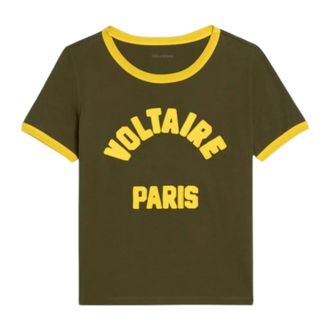 Zadig&Voltaire Tops, Dames, Groen, L, Katoen, Tops