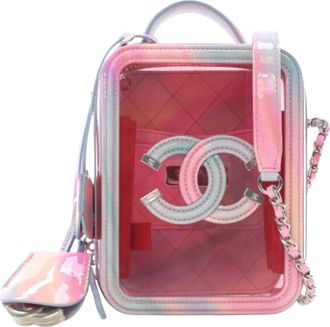 Chanel Borsa a tracolla Filigree Vertical Vanity Case in PVC multicolore 2019