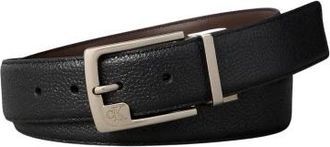 Calvin Klein Ssnl Mono Frame Buckle Belt - Heren - Riemen - Zwart - 120 CM - Leer - Accessoires
