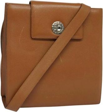 Bulgari Pre-owned borse di pelle a tracolla - - Pre-owned - Donna - Marrone - ONE SIZE