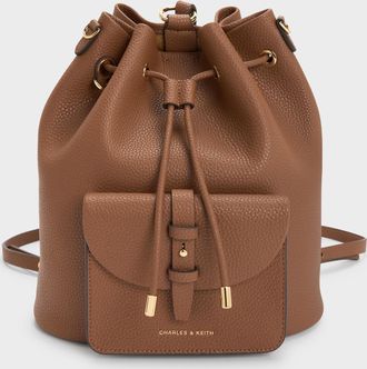 Charles & Keith Beryl Drawstring Backpack