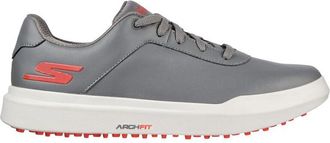 Skechers Mens Go Golf Drive 5 Golf Shoes - Grey/Red - UK 7.5