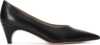 Kazar Zwarte puntige pumps - Dames - Pumps - Zwart - 41 EU - Leer - Schoenen
