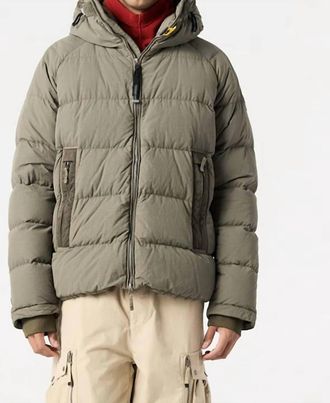 Parajumpers Mens Norton Jacket In Olive Grey