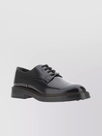 Tod's leather derby shoes