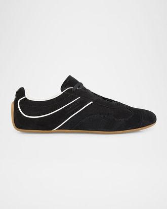 Tom Ford Men & apos;s Suede Low-Top Sneakers