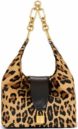 Balmain Sync Hobo - Dames - Schoudertassen - Bruin - ONE Size - Leer - Tassen