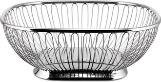 Alessi Square 845 - Cesta Cuadrada De Metal - Alessi
