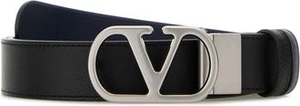 Valentino Heren, Accessoires, Zwart, Maat: 100 CM Leer