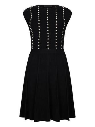 Liu Jo Verfraaide mini-jurk - Zwart