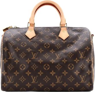 Louis Vuitton Speedy Bandouliere Bag Monogram Canvas 30 shoulder bag - Bruin