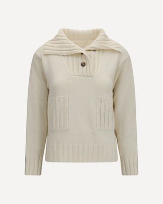 Ella Ribbed neck Sweater Female M