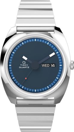 Timex Enigma Reissue Mens Silver Watch TW2W59800 Stainless Steel - One Size