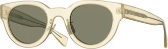 Eyevan 7285 Eyevan, unisex, Accessoires, Geel, Maat: 47 MM