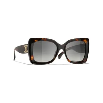 Chanel Dames, Accessoires, Bruin, Maat: 53 MM Tweed