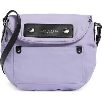 Marc Jacobs Preppy Nylon Mini Messenger Bag in Lilac at Nordstrom Rack