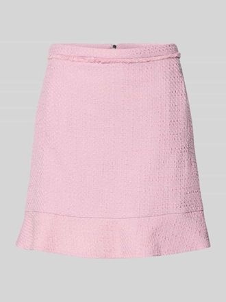 Marc Cain Minirock in Boucl&eacute;-Optik in Pink, Gr&ouml;&szlig;e 36