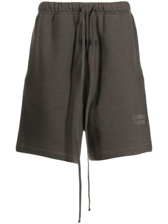 Fear of God Shorts sportivi con applicazione - Nero