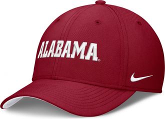 Nike Alabama Classic Swooshflex Nike Mens Dri-FIT College Hat in Red | NC0369WABN-X2E