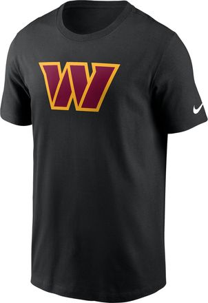 Nike Washington Commanders Logo Essential Nike Mens NFL T-Shirt in Black | N19900A9E-UXR