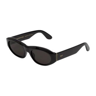Retro Superfuture Sunglasses, unisex, Black, Size: 55 MM Cinema Sunglasses