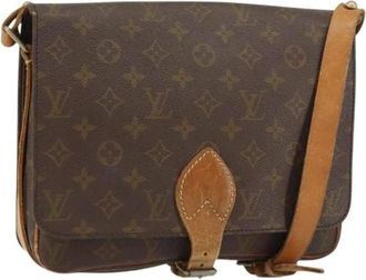 Louis Vuitton Pre-owned Cross Body Bags, female, Brown, Size: ONE SIZE Pre-owned Vintage Cross Body Bag