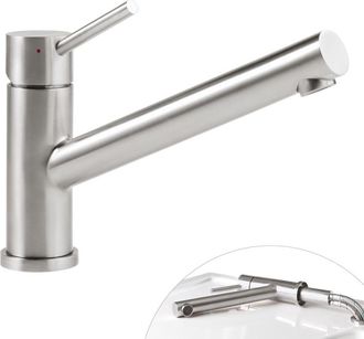 Villeroy & Boch Villeroy&boch - Villeroy Et Boch Como Grifo De Cocina Plegable Con Ventana De Acero Macizo