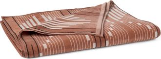 Coyuchi Morelia Jacquard Organic Cotton Beach Towel in Praline at Nordstrom