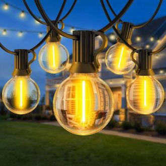 OEM Guirnalda De Luces Led Para Jard&iacute;n Exterior, 15 M, Ip44, Resistente Al Agua, Ideal Para Fiestas En El Patio