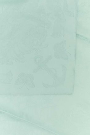 Alexander McQueen Womens Sailor Scarf Green Tattoo