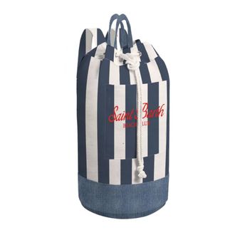 MC2 Saint Barth Bucket Bags, unisex, White, Size: ONE SIZE Beach Backpack