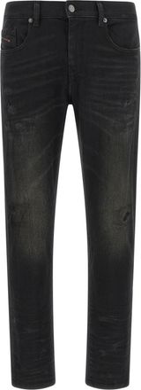 Diesel Black Mid Rise Jeans