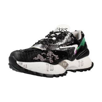 Ex&eacute; D190608 17I PU Deportivo - - Shoes - Donna - Nero - 38 EU