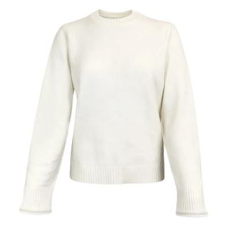 Fabiana Filippi Sweaters - Dames - Ronde hals truien - Beige - S - Truien & Vesten