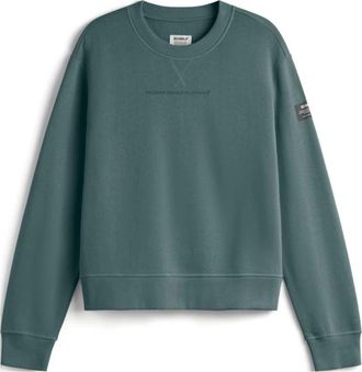 Ecoalf Groene Statement Sweater - Dames - Sweatshirts - Groen - XS - Hoodies & sweatvesten