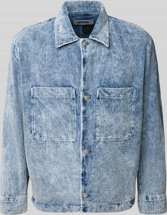 Drykorn Drykorn Hemdjacke mit Knopfleiste Modell DIARD in Jeansblau, Größe XL
