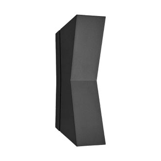 Lucande Lucande L&aacute;mpara De Pared Led Exterior maniela En Negro Aluminio