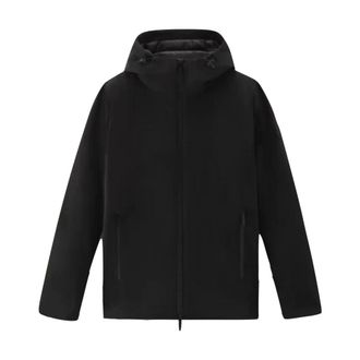 Woolrich Pacific Soft Shell Jacket - Heren - Zomerjassen - Zwart - XL - Polyester - Jassen