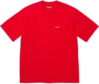 SUPREME SS26 S/S Pocket T-Shirt Red SUP-SS26-141-RED