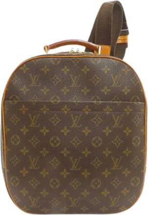 Louis Vuitton Pre-owned Cross Body Bags, female, Brown, Size: ONE SIZE Pre-owned Packall Sac A Dos Shoulder Bag