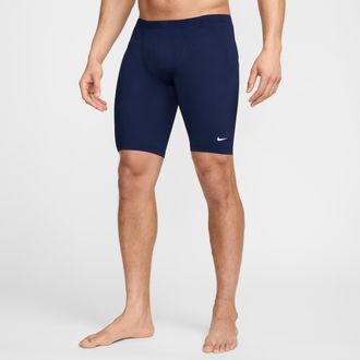 Nike Mens Swim Jammer Swimsuit in Blue | NESSA006-440