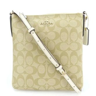 Coach Pre-owned Cross Body Bags, female, Beige, Size: ONE SIZE Pre-owned Plastic shoulder-bags