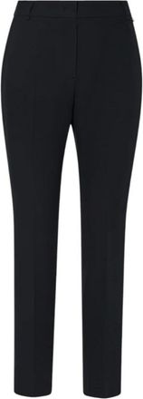 Liu Jo Slim-fit broek - Dames - Broeken - Zwart - Maat: XS Leer