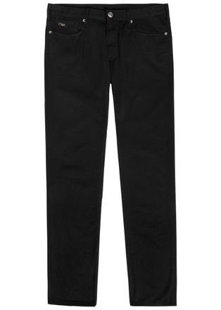 Emporio Armani Slim-leg Jeans - Black - 38 (W38 / Xxl)