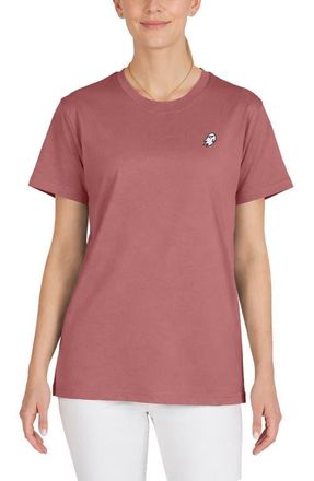 Dalix Womens Ghost Mode Jersey Relaxed Tee in Mauve at Nordstrom, Size Xx-Large
