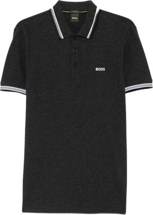 HUGO BOSS Polo Paddy - - Tops - Uomo - Grigio - 2XL